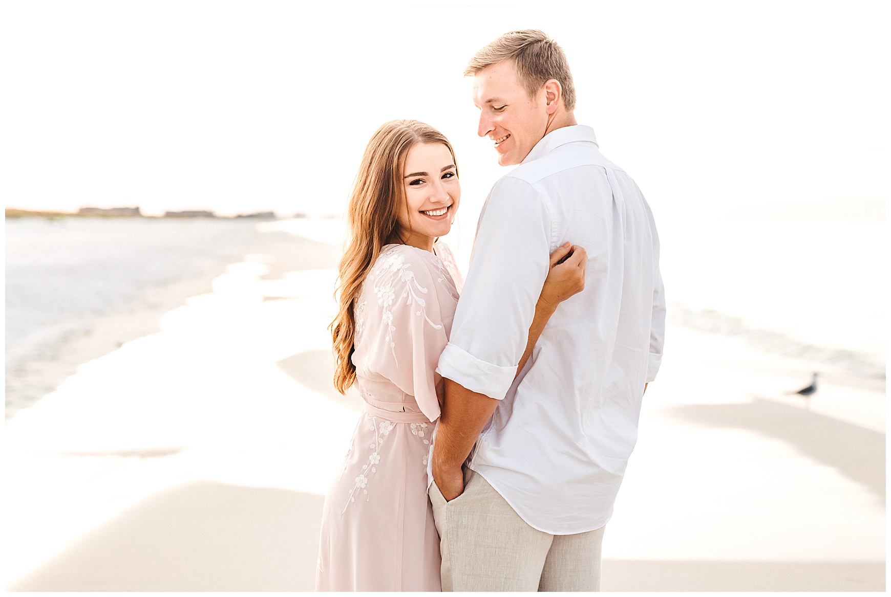 Engagement Session at the beach in Destin 30a
