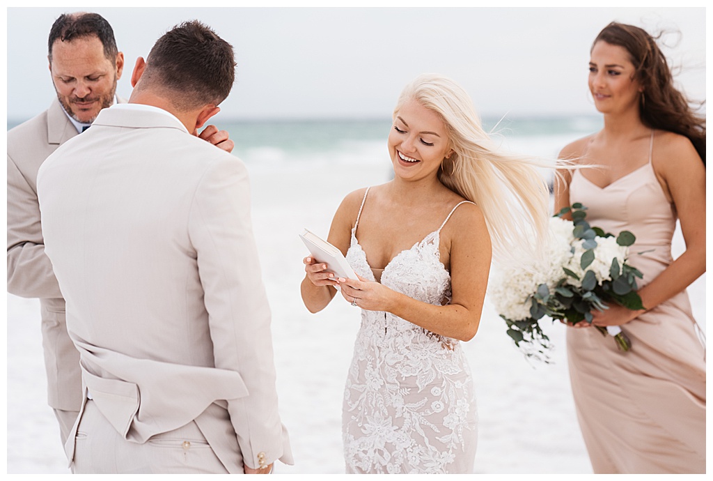 Beach Wedding in Destin