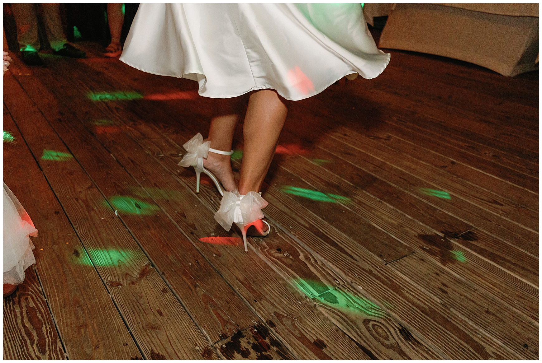 Bridal reception shoes